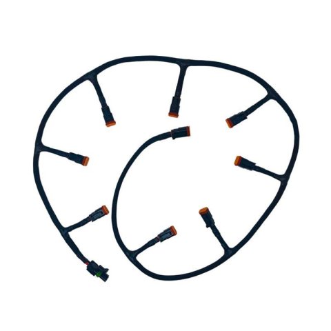 KC HiLiTES Auxiliary Light Wiring Harnesses 63225 57" Gravity® LED Pro6 - 9-Light - Plug-N-Play Bar Harness