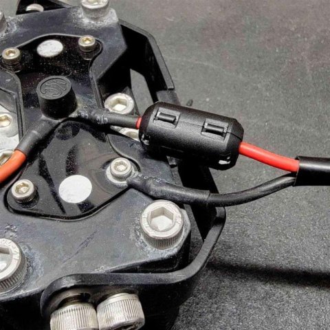 KC HiLiTES Wiring Connectors and Pigtails 3011 5mm Ferrite Core EMI Filter