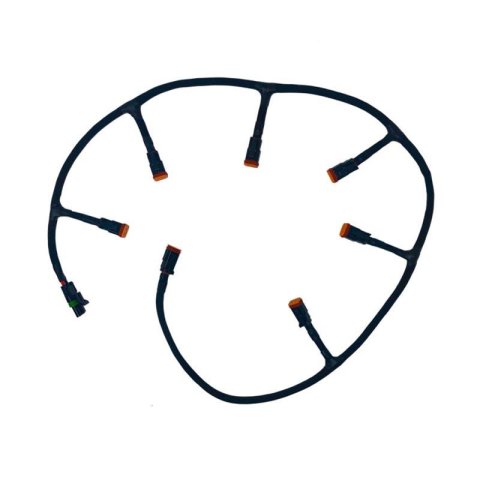 KC HiLiTES Auxiliary Light Wiring Harnesses 63224 45" Gravity® LED Pro6 - 7-Light - Plug-N-Play Bar Harness