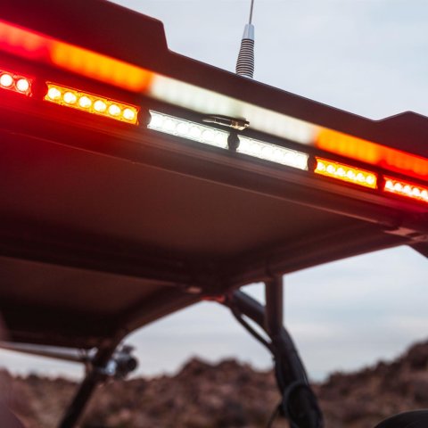KC HiLiTES Light Bars, Pods and Fog Lights 98011 28" Chase LED Bar - Multi-Function - Rear Facing - for Can-Am Maverick X3