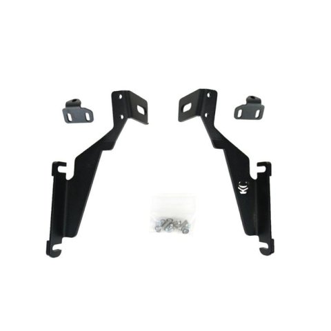 KC HiLiTES Ditch/A-Piller Light Mount Brackets for 2015-2020 F-150 - 73504 Mounting Bracket, A-Pillar, Steel, Black Powdercoated, Ford, Pair