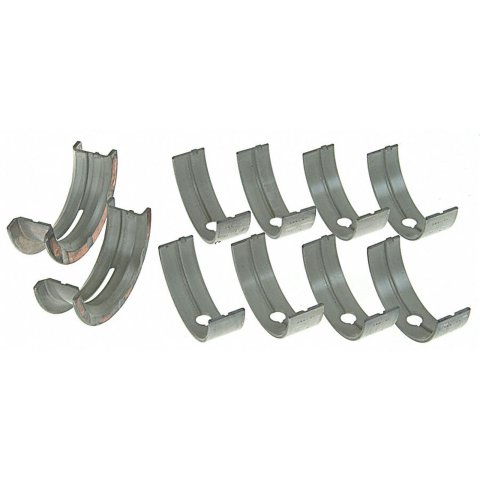 Sealed Power Main Bearing Sets 4261M10 Bearings, 0.010 in. Crankshaft Undersize, Tri Metal, Full Groove, Ford, Mercury, FE Big Block, Set of 5