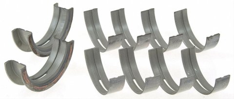 Sealed Power Main Bearing Sets 5107M Bearings, Standard Size, Tri Metal, Full Groove, Ford, Mercury, 351W, Set of 5
