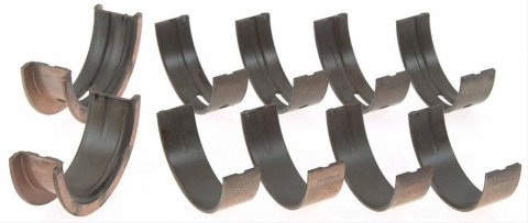 Speed-Pro Competition Series Main Bearings 152M Bearings, Series, Standard Size, Super Duty Alloy, 3/4 Groove, Chevy, LS, Set of 5
