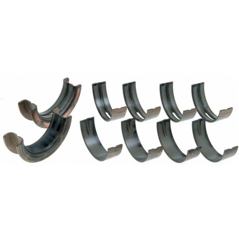 Sealed Power Main Bearing Sets 146M1X Bearings, Performance, 0.001 in. Crankshaft Undersize, Tri Metal, 3/4 Groove, Ford, Mercury, 351C, Set of 5