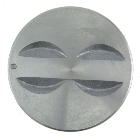Sealed Power Cast Pistons 235NP30 Pistons, Cast, Flat, 3.905 in. Bore, Checker, Chevy, GMC, Set of 8