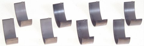 Speed-Pro Competition Series Rod Bearings 47180CH Bearings, Standard Size, Tri Metal, Ford, Mercury, Merkur, L4, 2.3L, Set of 4