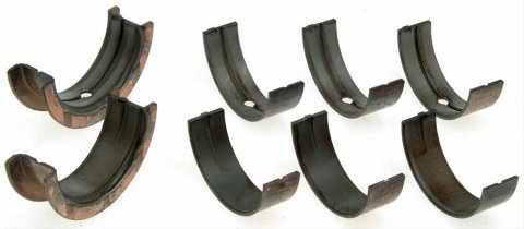 Sealed Power Main Bearing Sets 107M Set, Standard Size, Super Duty Alloy, H-14, 3/4 Groove, Even-Fire, Buick, Chevy, GMC, V6, 3.8L, Set of 4