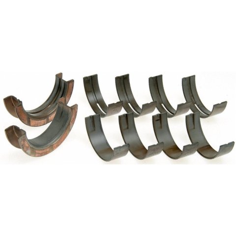 Speed-Pro Competition Series Main Bearings 134M10 Bearings, Competition, 0.010 in. Crankshaft Undersize, Tri Metal, 3/4 Groove, Ford, Lincoln, 429, 460, Set of 5