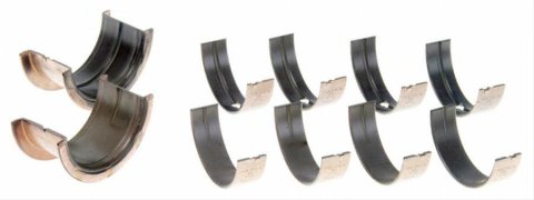 Speed-Pro Competition Series Main Bearings 140M20 Bearings, Series, 0.020 in. Crankshaft Undersize, Tri Metal, 3/4 Groove, Chevy, 400, Set of 5