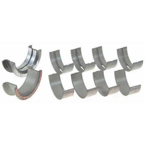 Sealed Power Main Bearing Sets 4125M10 Bearings, 0.010 in. Crankshaft Undersize, Tri Metal, 1/2 Groove, Ford, Lincoln, Mercury, V8, 221, 260, 289, 302, Set of 5