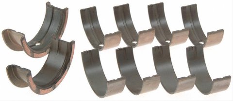 Speed-Pro Competition Series Main Bearings 119M10 Bearings, Comp., 0.010 in. Crankshaft Undersize, Super Duty Alloy, H-14, 3/4 Groove, Mopar, 426 (Wedge Only), 440, Set of 5
