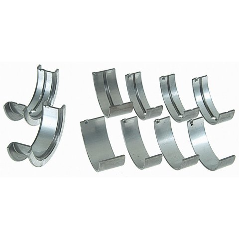 Sealed Power MA Series Main Bearings 4999MA10 Bearings, 0.010 in. Crankshaft Undersize, Bi Metal, 1/2 Groove, Chrysler, Dodge, Plymouth, 360, Set of 5
