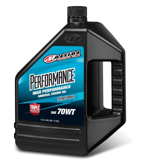 70 Maxima PERFORMANCE Straight Weight High-Performance Oil 39-38505 Engine Oil, Performance, Mineral, 70W, 5 Gallons, Each