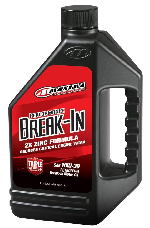 10w30 Maxima PERFORMANCE BREAK-IN Oil 39-10901 Engine Oil, Performance Break-In, Mineral, 10W30, Quart, Each