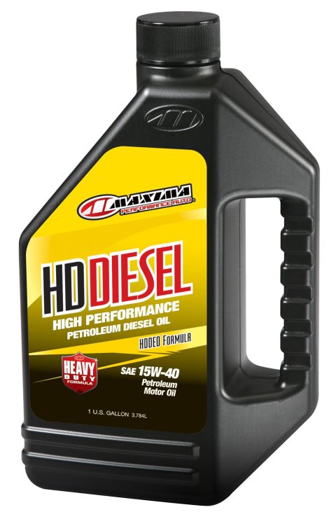 15w40 Maxima HD DIESEL High-Performance Oil 39-029128 Engine Oil, Diesel, Semi-Synthetic, 15W40, Gallon, Each