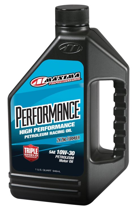 10w30 Maxima PERFORMANCE High-Performance Oil 39-33901 Engine Oil, Performance, Mineral, 10W30, Quart, Each