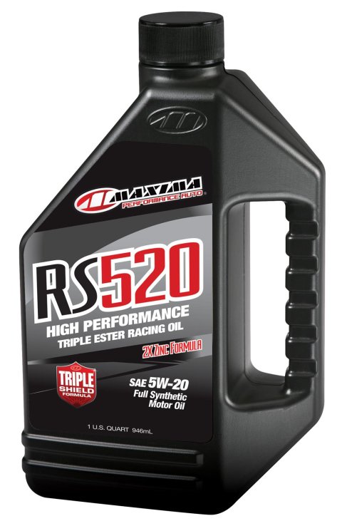 5w20 Maxima RS Full Synthetic Oil 39-04901 Engine Oil, RS, Synthetic, 5W20, Quart, Each