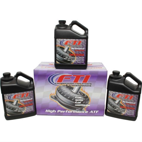 FTI Performance High Racing Transmission Fluid F1001PK Fluid, Racing, ATF, Semi-Synthetic, 1 Gallon, Set of 3