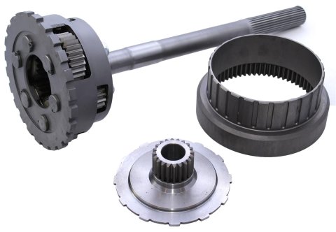 FTI Performance Planetary Gear Sets F2540L Automatic Transmission Gears, Sets, 1.80:1 First Ratio, 1.00:1 Second Gear, Long Style 27-spline Output Shaft, GM, Powerglide, Kit