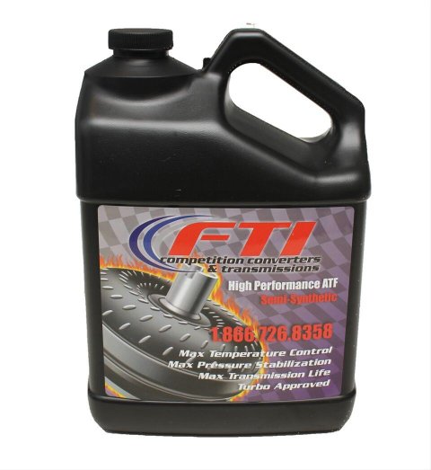 FTI Performance High Racing Transmission Fluid F1001 Fluid, Racing, ATF, Semi-Synthetic, 1 Gallon, Each