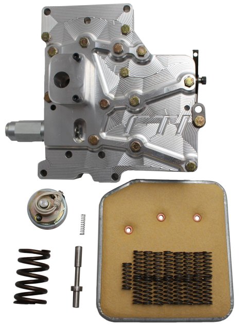 FTI Performance Billet Aluminum Trans-Brake Valve Bodies F2514PB Automatic Transmission Bodies, Bodies, Full Manual, Chevrolet, Powerglide, Forward, Each
