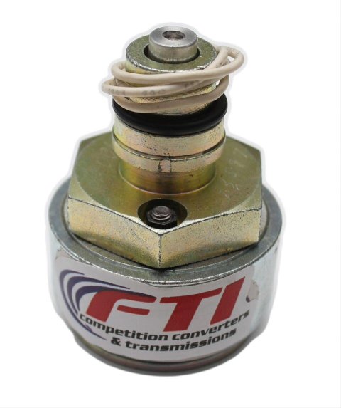 FTI Performance Trans-Brake Solenoids F4010 Automatic Transmission Solenoids, Steel, Zinc Finish, GM, TH400, Each