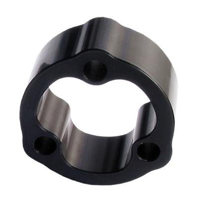 JOES Racing Products Steering Wheel Spacers 13310 Spacer, 1.000 in. Thick, Aluminum, Black Anodized, 3 5/16 in. x 1 3/4 in. Bolt Circle, Each