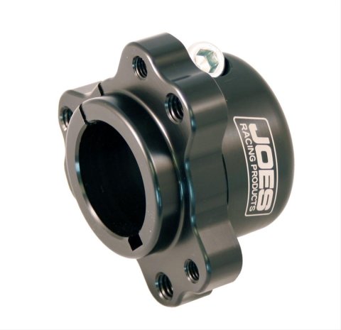 JOES Racing Products Kart/QM Rear Hubs 25560 Hub, Kart, Rear, Short, Aluminum, Black Anodized, Fits 1-1/4 in. I.D., Drilled/Tapped 1/4 in.-28 and 5/16 in.-18 on 2.5 in. Bolt Circle, Each