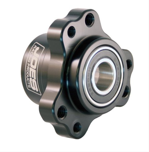 JOES Racing Products Wheel Hubs 25501 Hub, Aluminum, Black Anodized, Front, Each