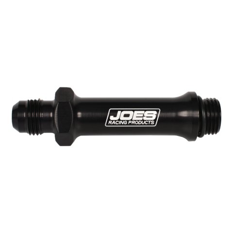 JOES Racing Products Fittings and Adapters 42050-B Sprint Car Extended Port Fitting 3" Long, Black