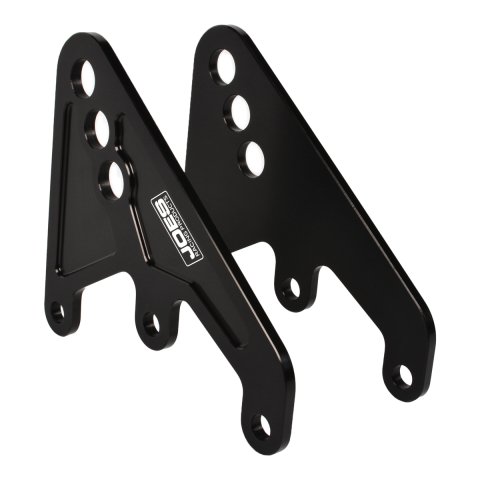 JOES Racing Products Suspension Link Components 12150-B 3rd Mount, 3 Hole, Black, Pair