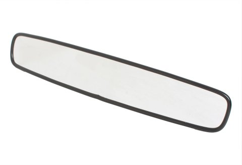 JOES Racing Products Wide-Angle Rear View Mirrors 11289 Mirror, View, Wide Angle, Rectangular, Manual, Black Steel Housing, Each