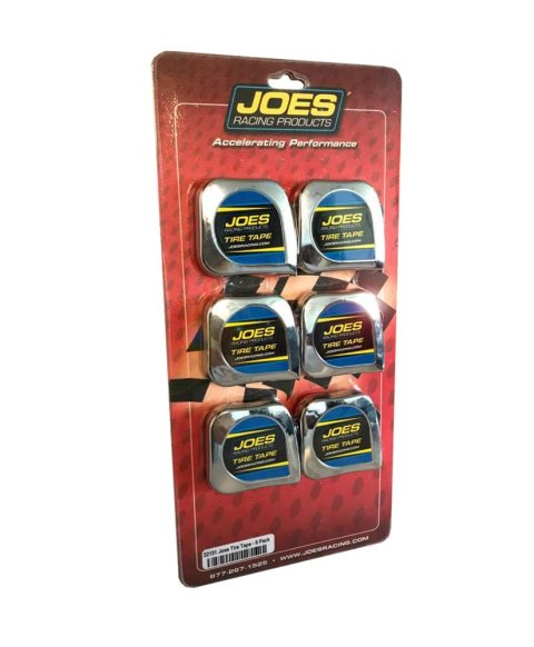 JOES Racing Products Tire Tape Measures 32151 Measure, Products, 1/4 in. Wide, 10 ft. Long, Kink-Free, Set of 6