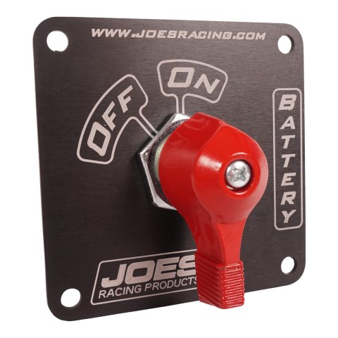 JOES Racing Products 4-Terminal Battery Disconnect Switches 46216 Switch, 4-Terminal, Manual, Rotary, 12 V Compatible, With Switch Panel On/Off, Each