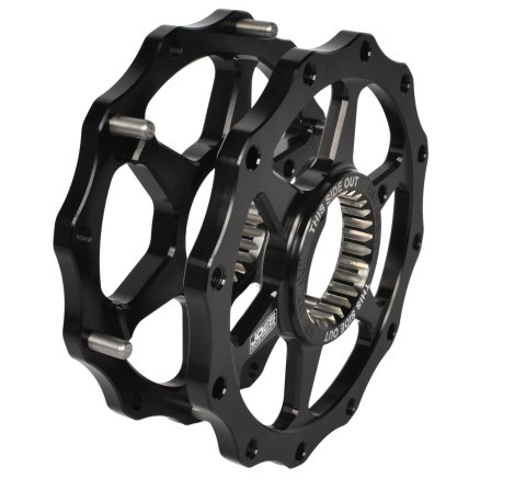 JOES Racing Products Junior Dragster & Karting Sprocket Components 25680 Micro Sprint Quick Change Carrier, 1/4" Holes
