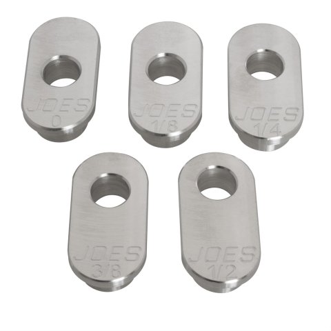 JOES Racing Products Control Arm Roll Center Plate Slugs 14575 Slugs, Aluminum, Kit