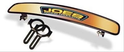 JOES Racing Products Wide-Angle Rear View Mirrors 11276 Mirror, View, Wide Angle, Rectangular, Manual, Black Steel Housing, Kit