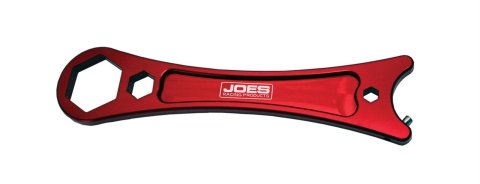 JOES Racing Products Penske Shock Wrenches 19075 Tool, Adjuster, 1 5/8 in, 3/4 in. Hex, Aluminum, Red, Each