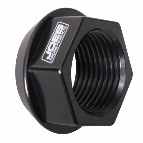 JOES Racing Products Micro Sprint Rear Axle Nuts 25696 Nut, Sprint, Left Hand Threads, Aluminum, Black, Each