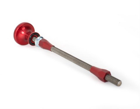 JOES Racing Products Air Cleaner Stud Kits 34306 Stud, 5/16 in.-18 Thread Size, Stainless Steel, Red Anodized, Wing Nut, Kit