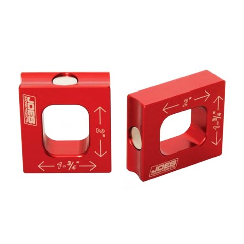 JOES Racing Products Chassis Ride Height Blocks 25700-V2 Micro Sprint Set-Up (Pair)