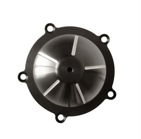 JOES Racing Products Wheel Hub Dust Caps 25026 Cap, Aluminum, Black, Machined Indicators, Each