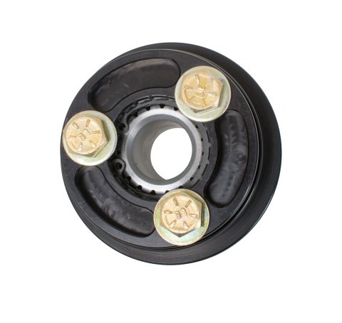 JOES Racing Products Steering Wheel Quick-Releases 13400 Quick-Release, 3-bolt Aftermarket, Aluminum, Black Anodized, 0.750 in. Shaft Diameter, Each