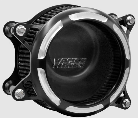 Vance & Hines Air Cleaners 41098 23-24 Touring Model V02 Insight Intake - Wrinkle Black