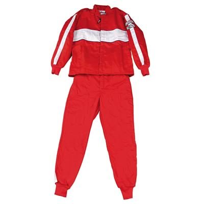 G-FORCE GF505 Driving Jackets 4385LRGRD Jacket, GF505, Triple Layer, Fire-Retardant Cotton, Large, Red, Each