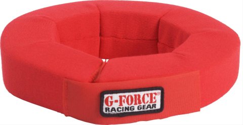 G-FORCE SFI 360 Degree Helmet Supports 4122MEDRD Support, Style, Medium, Red, Each