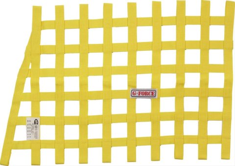 G-FORCE Ribbon Window Nets 4134YL Net, Ribbon, Trapeziod, 20 in. x 26 in. x 18 in., Yellow, Each