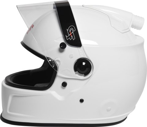 G-FORCE REVO AIR SA2020 Helmets 13008SMLWH Helmet, AIR, Full Face, Snell SA2020, Gloss White, Clear Polycarbonate Shield, EPS Liner, Vented, Small, Each