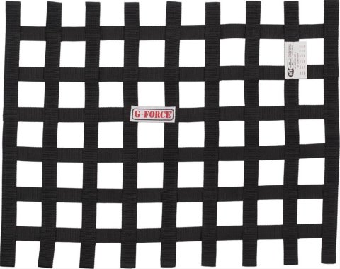 G-FORCE Ribbon Window Nets 4131BK Net, Black, Nylon, Ribbon, Rectangle, 23 in. x 23 in. x 18 in., Each